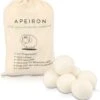 Apeiron Drogerballen - Droogballen - 6 XL Wasbollen - Droger - Duurzaam - Wasmachine - Wasverzachter - Energie Besparen - Zero Waste - Schapenvacht - Wol -Thuis Wassen 1119x1200 4
