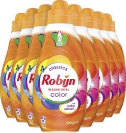 Robijn Klein & Krachtig Color Vloeibaar Wasmiddel - 8 X 19 Wasbeurten - Voordeelverpakking -Thuis Wassen 1141x1200