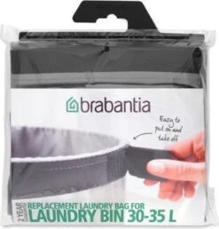 Brabantia Waszak Voor Wasmand - 30/35 L - Grijs -Thuis Wassen 1149x1200