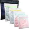 BOTC Waszakken - Wasnetten - Set Van 5 - Bescherm Je Wasgoed En Wasmachine - Transparant -Thuis Wassen 1174x1200