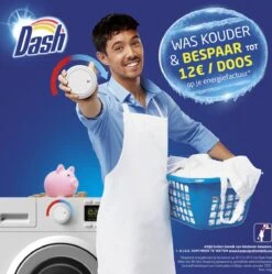 Dash All In 1 Wasmiddel Pods - Wascapsules - Witter Dan Wit - Voordeelverpakking 3 X 42 Wasbeurten -Thuis Wassen 1189x1200 1