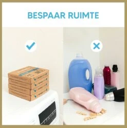 Wasmiddeldoekjes - Ocean Breeze Wasstrips 64 Wasbeurten – Wasmiddel Wasdoekjes - Natuurlijke Wasverzachter – Vegan – Zero Waste -Thuis Wassen 1190x1200 2