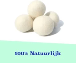 Casa Calma Drogerballen (6 Stuks) - Inclusief Opbergzakje - 100% Natuurlijk Schapenwol - Droger Ballen - Zero Waste Wasverzachter Bollen - Energiebesparend Drogen Met Droogbollen - Dryer Balls - Diervriendelijk & Milieuvriendelijk - Energie Besparen -Thuis Wassen 1200x1001 3