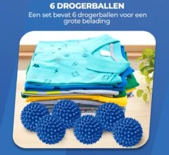 Roegaarden Drogerballen - Wasbollen - 6 Stuks - Siliconen - Sneller Droog - Anti-kreuk 17 Roegaarden Drogerballen - Wasbollen - 6 Stuks - Siliconen - Sneller Droog - Anti-kreuk -Thuis Wassen 1200x1100 3