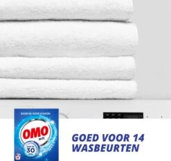 Omo Wit Waspoeder - 6 X 14 Wasbeurten - Voordeelverpakking -Thuis Wassen 1200x1130 1