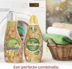 Robijn Klein & Krachtig Color Bohemian Blossom Vloeibaar Wasmiddel - 8 X 19 Wasbeurten - Voordeelverpakking -Thuis Wassen 1200x1142 2