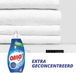 Omo Klein & Krachtig Wit Vloeibaar Wasmiddel - 8 X 20 Wasbeurten - Voordeelverpakking 15 Omo Klein & Krachtig Wit Vloeibaar Wasmiddel - 8 X 20 Wasbeurten - Voordeelverpakking -Thuis Wassen 1200x1151 1