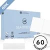 Cosmeau Wasstrips 60 Wasbeurten Zeebries Wasmiddel Wasvellen Wasdoekjes Detergent Sheets Eco Laundry Strips - Plasticvrij Biologisch Eco