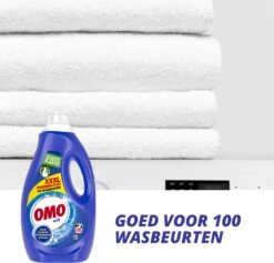Omo Vloeibaar Wasmiddel Wit - 100 Wasbeurten - Grootverpakking 14 Omo Vloeibaar Wasmiddel Wit - 100 Wasbeurten - Grootverpakking -Thuis Wassen 1200x1152 1