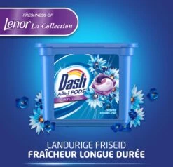 Dash All In 1 Wasmiddel Pods - Oceaanrust Wascapsules - Voordeelverpakking 3 X 40 Wasbeurten -Thuis Wassen 1200x1156 1