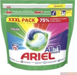 Ariel All-in-1 Pods - Color - 70 Stuks / Wasbeurten - XXXL Pack -Thuis Wassen 1200x1160 10