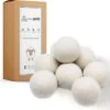 Merkloos Droger Ballen XL 8 Stuks – Zero Waste Dryer Balls - Duurzaam – Wasverzachter – Herbruikbare Drogerballen – Droogt De Was Sneller – Tiny Panda -Thuis Wassen 1200x1162 2