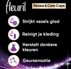 Fleuril Renew Zwart - Vloeibaar Wasmiddel - Voordeelverpakking - 65 Wasbeurten -Thuis Wassen 1200x1163 3