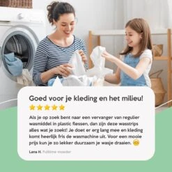 Zense Eco Wasmiddel Wasstrips - 72 Grote Wasbeurten - Neutraal - Wasmiddeldoekjes -Thuis Wassen 1200x1200 107