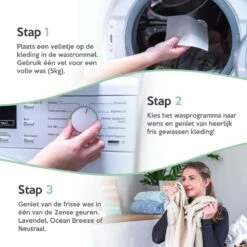 Zense Eco Wasmiddel Wasstrips - 72 Grote Wasbeurten - Neutraal - Wasmiddeldoekjes -Thuis Wassen 1200x1200 111