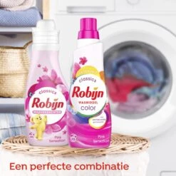 Robijn Pink Sensation Vloeibaar Wasverzachter - 4 X 30 Wasbeurten - Voordeelverpakking -Thuis Wassen 1200x1200 1205
