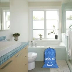 Wonair - Waszakken Voor Wasgoed - 60x90cm - Hemelsblauw - Met Trekkoord -Thuis Wassen 1200x1200 1348