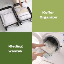 Merkloos Waszak 7x- Waszakken Voor Wasgoed- Laundry Bag- Incl. BH Waszakje Lingerie- Travel Organizer Bags-Set Van 7 -Thuis Wassen 1200x1200 1398