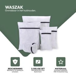 STACK Waszakken | Set Van 5 Waszakjes Met Rits - Waszak - Wasnet - Kledingzakjes - BH Was Zakjes - Laundry Bag Set Voor Ondergoed - Kleding - Delicaat Wasgoed - Wasmachine Zakjes - Wasgoed 14 STACK Waszakken | Set Van 5 Waszakjes Met Rits - Waszak - Wasnet - Kledingzakjes - BH Was Zakjes - Laundry Bag Set Voor Ondergoed - Kleding - Delicaat Wasgoed - Wasmachine Zakjes - Wasgoed -Thuis Wassen 1200x1200 1414