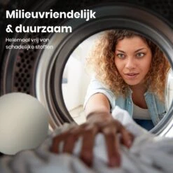 Wooly Drogerballen - 6 Wasdroger Ballen - Duurzaam - Wol - Herbruikbare Wasballen - Wasbol - Wasverzachter -Thuis Wassen 1200x1200 1442