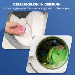 Roegaarden Drogerballen - Droogballen - Met Spons - Duurzaam - Sneller Droog -Thuis Wassen 1200x1200 1521