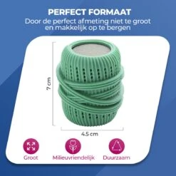 Roegaarden Drogerballen - Droogballen - Met Spons - Duurzaam - Sneller Droog -Thuis Wassen 1200x1200 1523