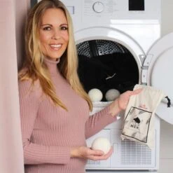 Goodlifehacks Originele XL 6 Stuks Drogerballen - Wasbollen - Wasverzachter - Zero Waste Dryerballs - Duurzaam - Herbruikbare Droogballen - Wit & Grijs - Energie Besparen -Thuis Wassen 1200x1200 1552