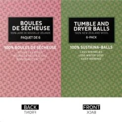 Lavayette XL Drogerballen Met 25ml Wasparfum - WasdrogerBallen – Droogballen – Wasbol – 100% Nieuw-Zeelands Schapenwol – Milieu- En Diervriendelijk – 6 Stuks -Thuis Wassen 1200x1200 1566