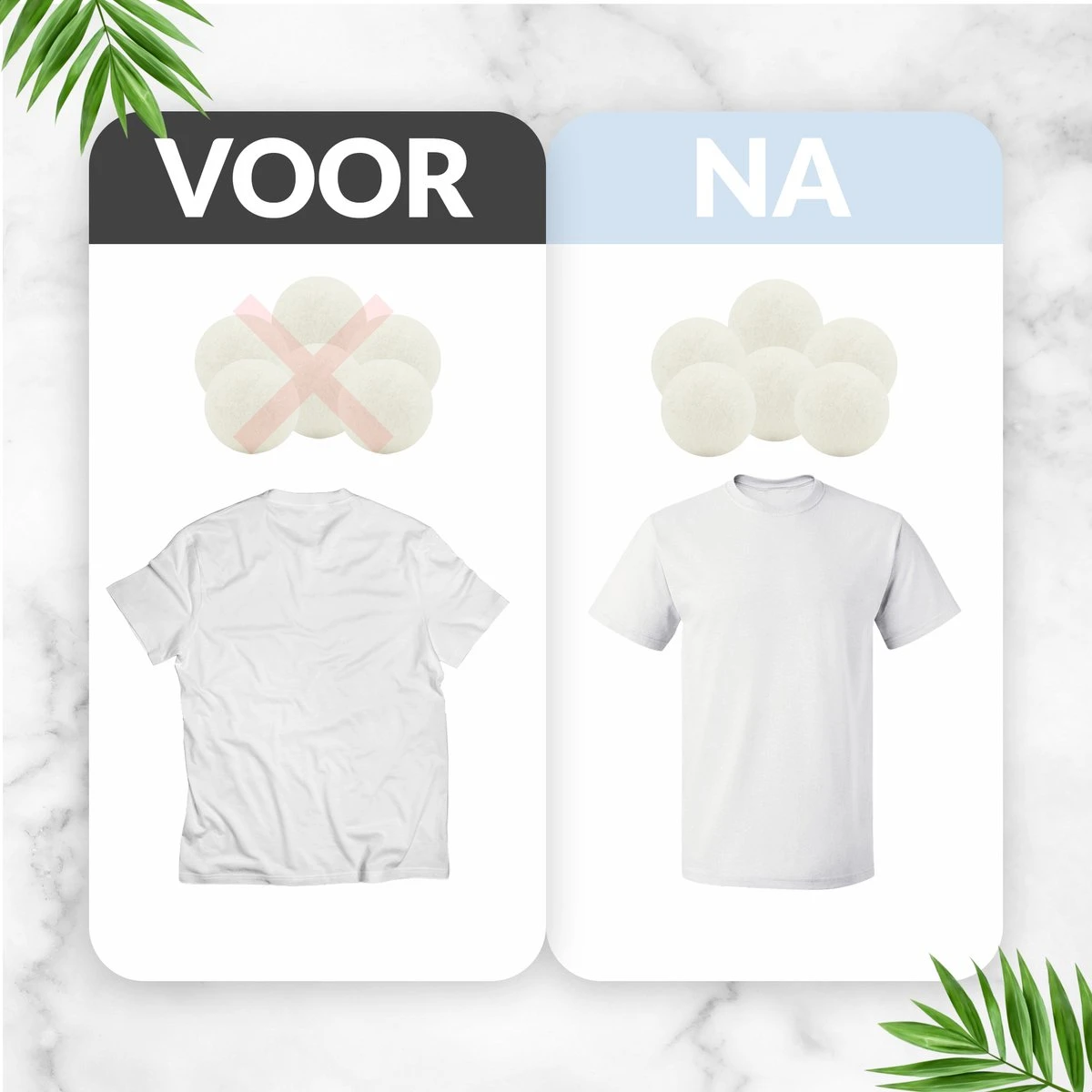 FAVE Drogerballen XL - 6 Stuks - Inclusief 2x Lavendelolie & Opbergzakje - Wasbol - Wasballen - Doseerbol - Droogballen - Duurzaam 6 FAVE Drogerballen XL - 6 Stuks - Inclusief 2x Lavendelolie & Opbergzakje - Wasbol - Wasballen - Doseerbol - Droogballen - Duurzaam - Afbeelding 4