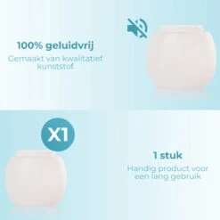FAVE Doseerbol - Wasbollen - Drogerbollen - Transparant - Doseerdop - 230ml - 1 Stuk - Inclusief E-book -Thuis Wassen 1200x1200 1590