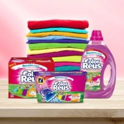 Color Reus Gel Vloeibaar Wasmiddel - Gekleurde Was - Voordeelverpakking - 100 Wasbeurten -Thuis Wassen 1200x1200 16