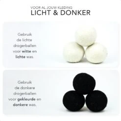 STEAMRS - 6x Wasdrogerballen - 100% Schapenwol - Verkort Droogtijd - Zachtere & Kreukloze Was -Thuis Wassen 1200x1200 1625