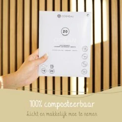 Cosmeau Wasstrips 20 Wasbeurten Zeebries Wasmiddel Wasvellen Wasdoekjes Detergent Sheets Eco Laundry Strips Proefpakket - Plasticvrij Biologisch -Thuis Wassen 1200x1200 213