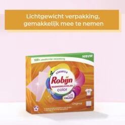 Robijn Classics Color Wasmiddeldoekjes - 4 X 16 Wasstrips - Voordeelverpakking -Thuis Wassen 1200x1200 307