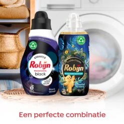 Robijn Klein & Krachtig Classics Black Velvet Vloeibaar Wasmiddel - 8 X 19 Wasbeurten - Voordeelverpakking -Thuis Wassen 1200x1200 327
