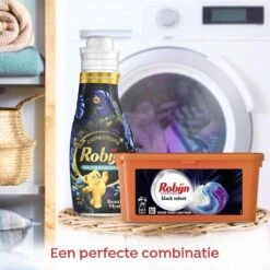 Robijn Black Velvet 3 In 1 Wascapsules Speciaal Voor De Zwarte Was - 29 Wasbeurten -Thuis Wassen 1200x1200 336