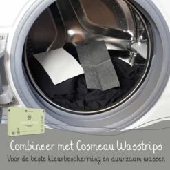 Cosmeau Zwart Donkere Was Color Protect Wasstrips 30 Wasbeurten Wasvellen Sheets Eco Laundry Strips -Thuis Wassen 1200x1200 393
