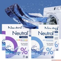 Neutral 0% Kleur Parfumvrij Waspoeder - 18 Wasbeurten - 1,188 Kg - Wasmiddel 24 Neutral 0% Kleur Parfumvrij Waspoeder - 18 Wasbeurten - 1,188 Kg - Wasmiddel -Thuis Wassen 1200x1200 415