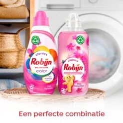 Robijn Klein & Krachtig Classics Color Pink Sensation Vloeibaar Wasmiddel - 8 X 19 Wasbeurten - Voordeelverpakking -Thuis Wassen 1200x1200 442