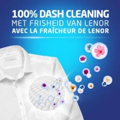 Dash All In 1 Wasmiddel Pods - Oceaanrust Wascapsules - Voordeelverpakking 3 X 40 Wasbeurten -Thuis Wassen 1200x1200 594