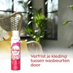 Robijn Pink Sensation Dry Wash Spray - 6 X 200 Ml - Voordeelverpakking -Thuis Wassen 1200x1200 631