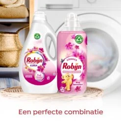 Robijn Color Pink Sensation Vloeibaar Wasmiddel - 5 X 36 Wasbeurten - Voordeelverpakking -Thuis Wassen 1200x1200 634