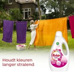 Robijn Color Pink Sensation Vloeibaar Wasmiddel - 5 X 36 Wasbeurten - Voordeelverpakking -Thuis Wassen 1200x1200 637
