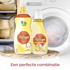 Robijn Klein & Krachtig Zwitsal Vloeibaar Wasmiddel - 2 X 34 Wasbeurten - Voordeelverpakking -Thuis Wassen 1200x1200 700