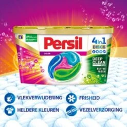 Persil® Persil 4in1 Discs Color Wascapsules - Wasmiddel Capsules - Voordeelverpakking - 8 X 15 Wasbeurten -Thuis Wassen 1200x1200 755