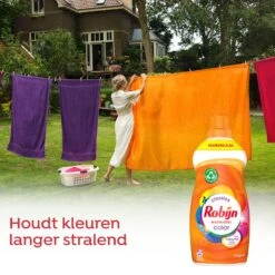 Robijn Klein & Krachtig Classics Color Vloeibaar Wasmiddel - 2 X 34 Wasbeurten - Voordeelverpakking -Thuis Wassen 1200x1200 779