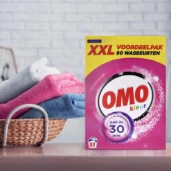 Omo Kleur XXL Waspoeder Voor De Gekleurde Was - 80 Wasbeurten -Thuis Wassen 1200x1200 808
