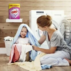 Omo Kleur XXL Waspoeder Voor De Gekleurde Was - 80 Wasbeurten -Thuis Wassen 1200x1200 811