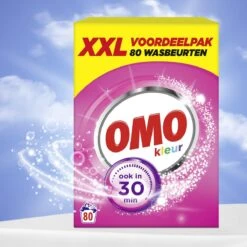 Omo Kleur XXL Waspoeder Voor De Gekleurde Was - 80 Wasbeurten -Thuis Wassen 1200x1200 812