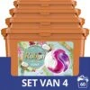 Robijn Kokos 3 In 1 Wascapsules - 4 X 15 Wasbeurten - Voordeelverpakking -Thuis Wassen 1200x1200 834